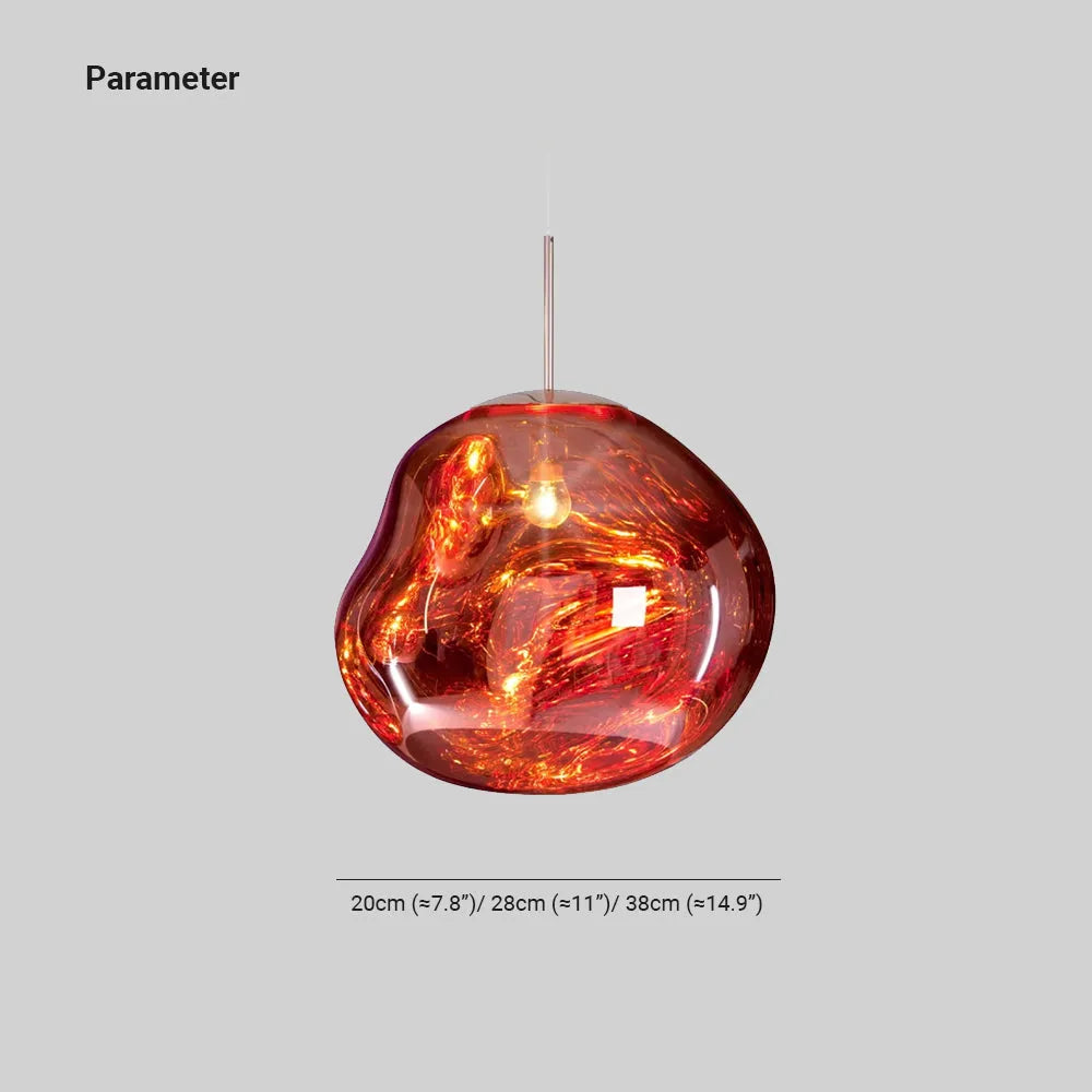 Lampa Wisząca Milo – Organiczny Design z Ciepłym Oświetleniem LED do Sypialni, Jadalni i Salonów